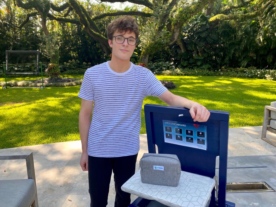 This 17-Year-Old Entrepreneur Is Helping To Make Travel Germ-Free