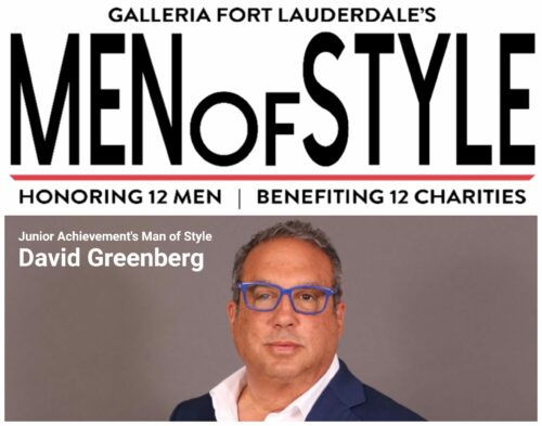 David Greenberg Represents JA at 16th Annual Men of Style