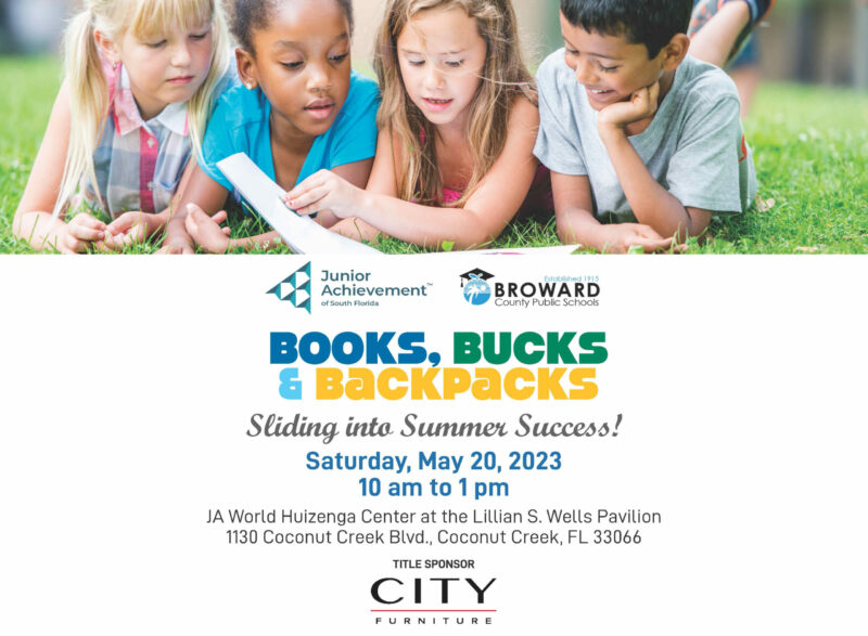 JA Hosts Annual Books, Bucks & Backpacks Event May 20